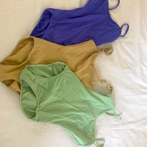 Mirella and capezio leotards